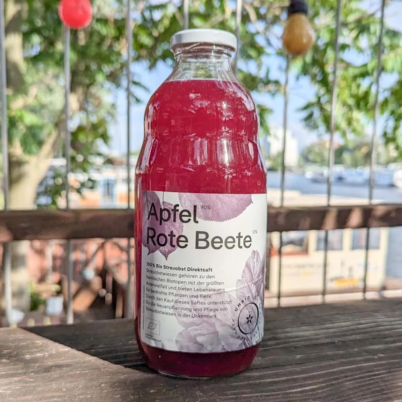 Apfel-Rote-Beete-Saft Bio